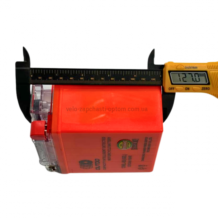 Акумулятор 12N5L-BS iGEL 12V5Ah/10HR високий гелевий з індикатором Outdo