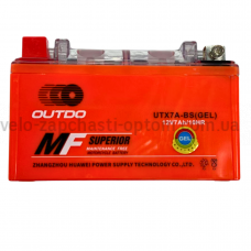 Акумулятор UTX7А-BS GEL 12V7Ah/10HR гелевий 10.01.2024 Outdo