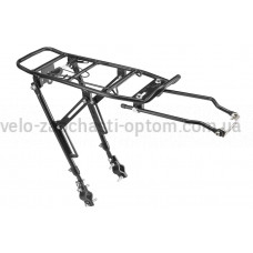 Багажник SA 41 алюмінієвий на раму 24-28 під дискове гальмо Shunfeng