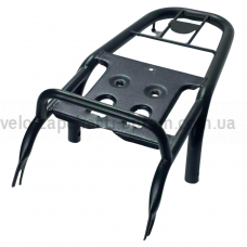 Багажник Дельта/Delta з підніжками чорний