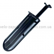 Багажник на підсідельний штир чорний 25.4 та 27.2 алюмінієвий Shunfeng