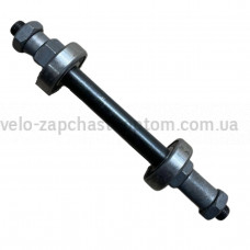 Вісь задня 10 мм під ексцентрик пром 6300 довжина 145 мм Тайвань