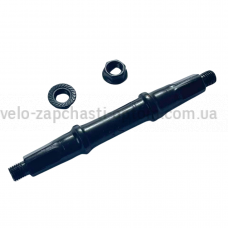 Вал каретки МТБ під гайки 125 мм Shunfeng