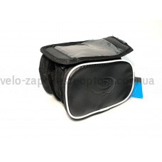 Вело бардачок GA-46-1 для телефону 5.5 дюймів на раму ROSWHEEL
