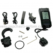 Вело спидометр 3в1 +фара+сигнал ВК-1920-2Т6