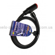Велозамок TY403 15-1000 мм з лазерним ключем Tonyon