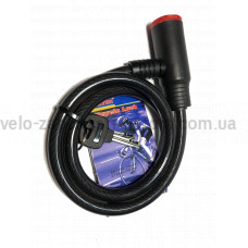 Велозамок TY503 12-1000 мм з лазерним ключем Tonyon