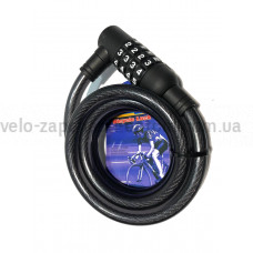 Велозамок TY535 12-1500 мм із змінним кодом Tonyon