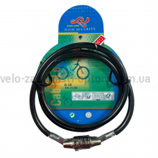 Велозамок ф8-800 мм кодовий China