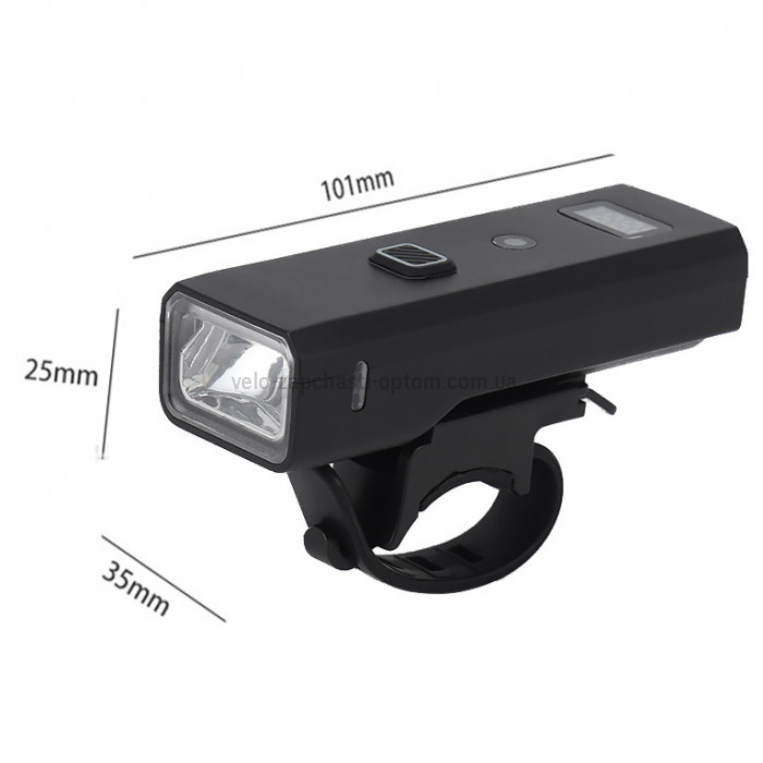 Велоліхтар BL-2502-TX3, Waterproof, Li-Ion акумулятор, ЗУ Type-C