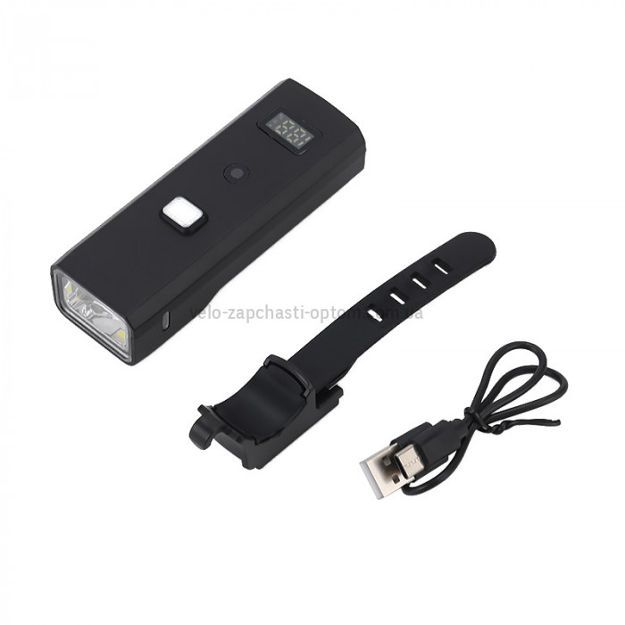 Велоліхтар BL-2502-TX3, Waterproof, Li-Ion акумулятор, ЗУ Type-C