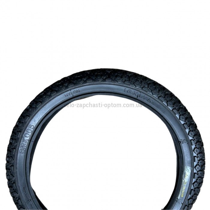 Велосипедна покришка 16" x 1.75 Servis Tyres BMX (005) Для дитячих велосипедів Позашляхова)