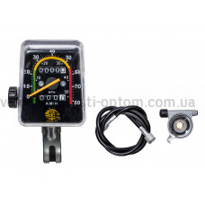 Велоспідометр механічний JY-092 прямокутний