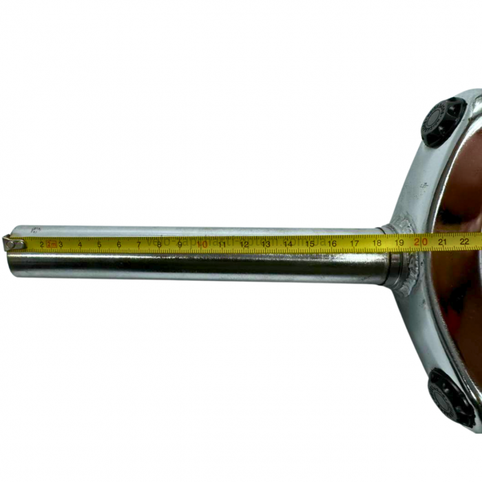 Вилка 26 амортизаційна без різьблення металева під V-brake та disk червона 1.8 дюйма 