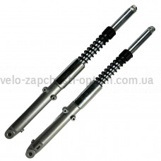 Вилка передня з пружинами Дельта ф25 мм під барабанне гальмо GO