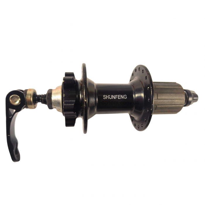 Втулка задня SF-A217R касета 8-9 швидкостей ексцентрик, кріплення диска зірка, 36 спиць OLD 135 мм Shunfeng