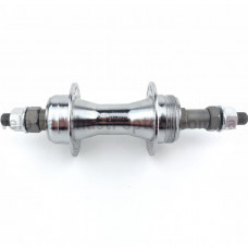 Втулка задняя 02 метал 36 спиц хром длина 175 мм Shunfeng