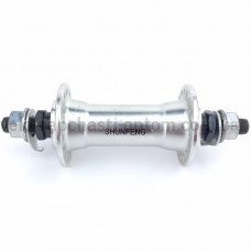 Втулка передня 201 алюміній 36 спиць довжина 140мм Shunfeng