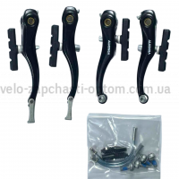 Гальмо ободне HJ-805AD V-brake чорне (без ручок) ALHONGA