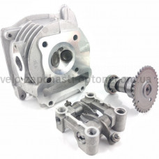 Головка циліндра 4т скутер GY6-80c у зборі 47мм JWBP