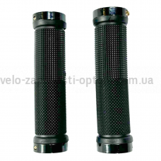 Гріпси гума чорні з двома чорними замками Shunfeng