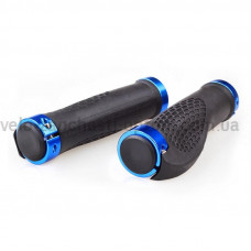 Гріпси ергономічні 130 мм із синіми замками Shunfeng