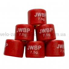 Грузики варіатора 7.5г GY6 50-80 комплект 6шт JWBP