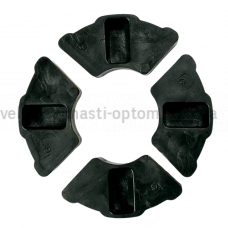 Демпферні гумки 18 колесо чорний POSH