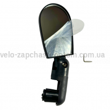 Дзеркало заднього виду в кермо регульоване JY-8 до велосипеда