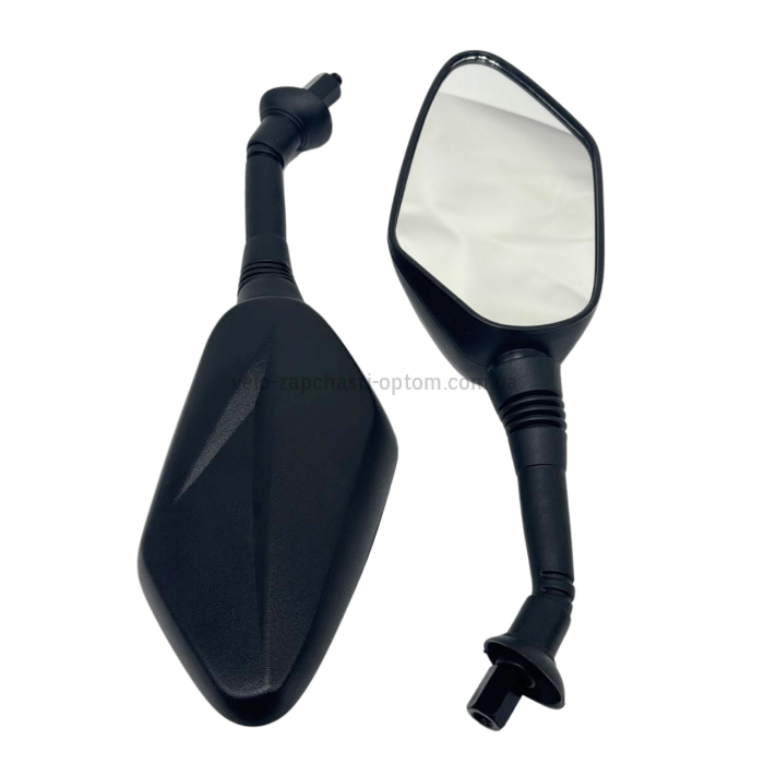 Дзеркало ромб ZF001-118B M8 з кожухом GO