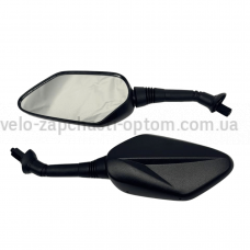 Дзеркало ромб ZF001-118B M8 з кожухом GO