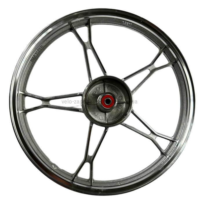 Диск задній 1.60х17 Delta литий  6301 сріблястий GO