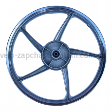 Диск задній 1.6х17 Active промені сріблястий