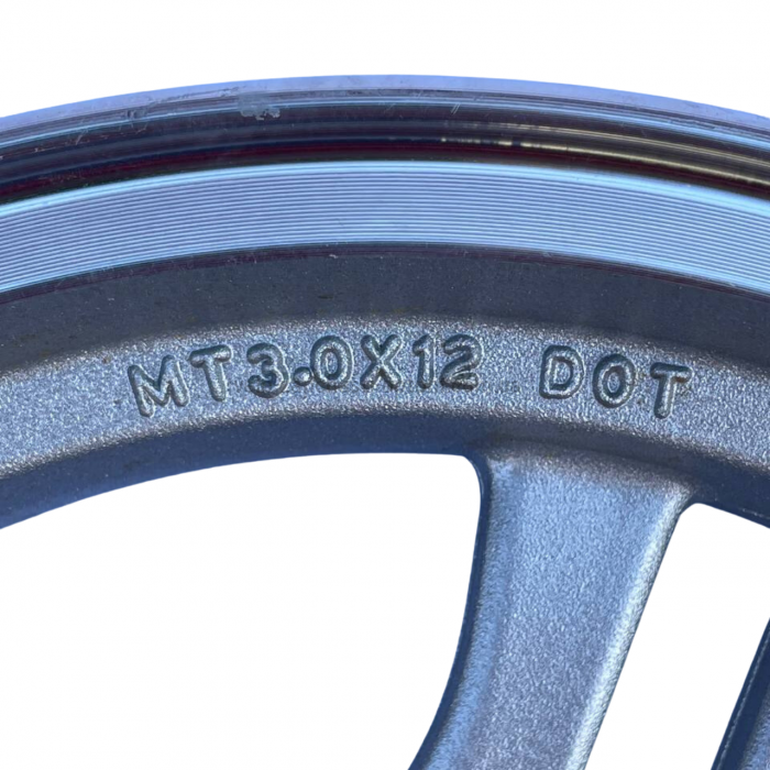 Диск задній 3.00-12 19 шліців GY-6 під барабанне гальмо 110мм GO