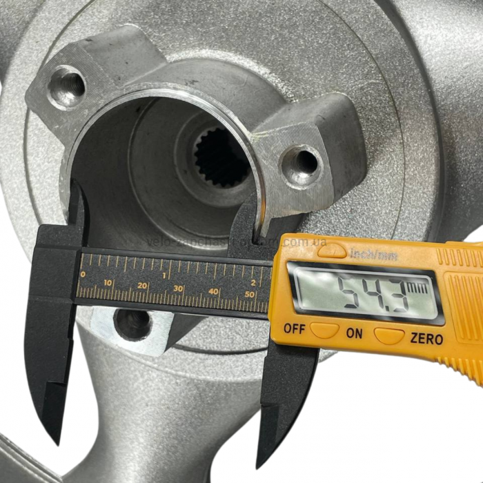 Диск задній GY-6 150сс 3.50-13 19 шліців під дискове гальмо 130мм