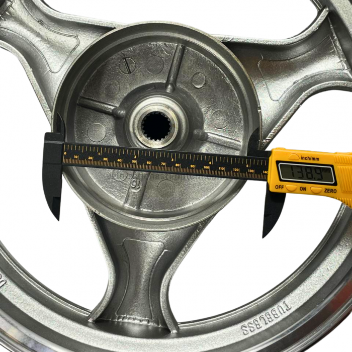 Диск задній GY-6 150сс 3.50-13 19 шліців під дискове гальмо 130мм