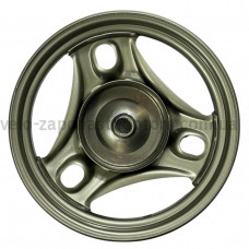 Диск задній Suzuki Lets  2.15-10 металевий 18 шліців під барабанне гальмо 108мм GO