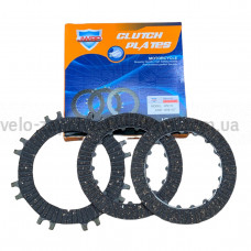 Диски зчеплення 110 кубів 3 шт. Альфа/Актив JWBP