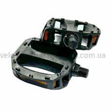 Дитячі педалі пластикові чорні вісь 12 мм