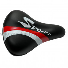 Дитяче сідло 272 чорно-червоне Agilette