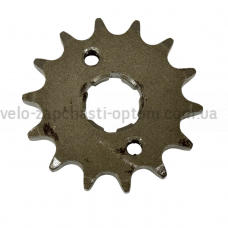 Зірка CG/CB-428H-14T передня на мотоцикл дефект іржа