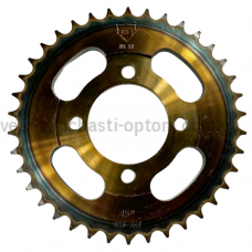 Зірка задня 428-38 зубів gold Дельта приводна JWBP