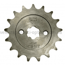 Зірка передня 428-17 зубів Дельта приводна JWBP