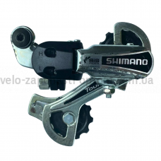 Задній перемикач Shimano RD-TY21 болт з дефектом іржа хромований