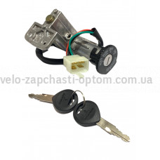 Замок запалювання скутер 4т 10-е колесо GO