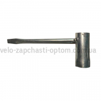 Знімач свічки для бензопили та мотокоси із плоскою викруткою М19