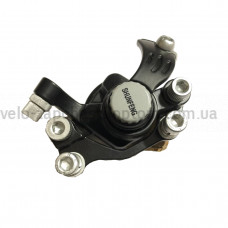 Каліпер механічний 140/160 чорний дискове гальмо Shunfeng