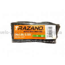 Камера 24х1.95/2.125 50/54-507 AV 33мм прямий вентиль Sсhrader Trazano