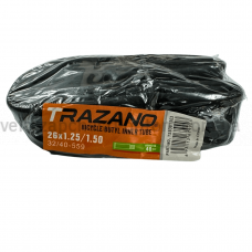 Камера 26х1.25/1.50 32/40-559 AV 48 мм прямий вентиль Schrader Trazano