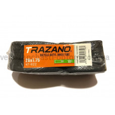 Камера 28х1.75 47-622 AV 33 мм прямий вентиль Schrader Trazano